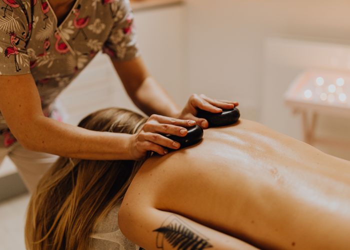 Deep Tissue Massage at the wellness spa